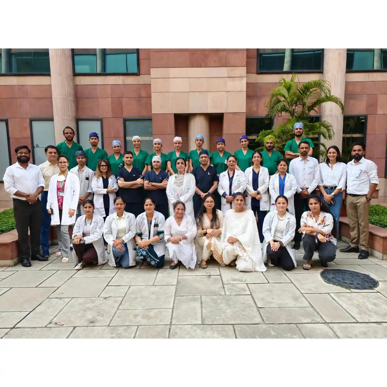 Vascular surgery team at Fortis Hospital Mohali